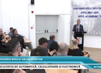 Deschiderea noului an universitar la Facultatea de Automatică, Calculatoare si Electronică